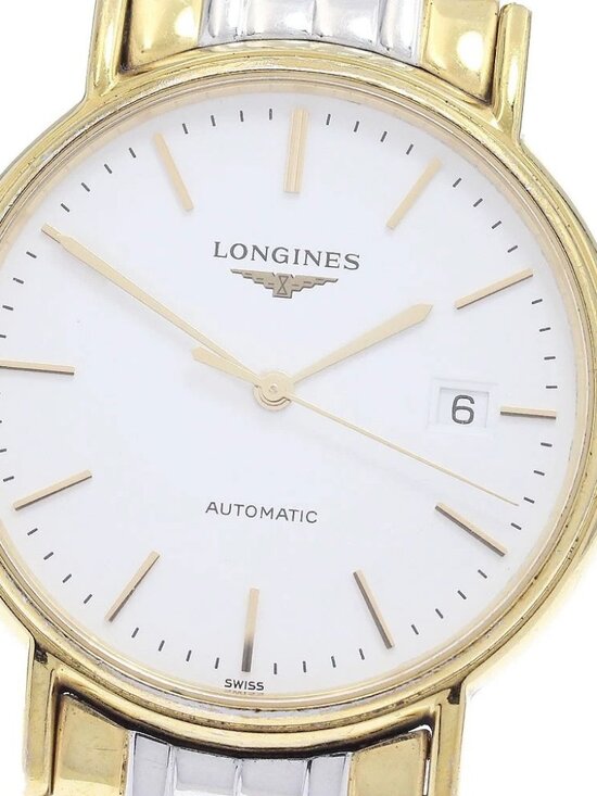 LONGINES Plaisance L4.921.2 Date white Dial Automatic Men\'s Watch_942506